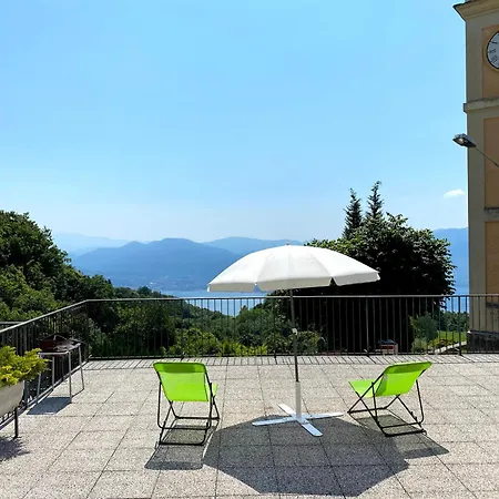 Casa Al Campanile Terrace, Leonardoshome Lägenhet Trarego