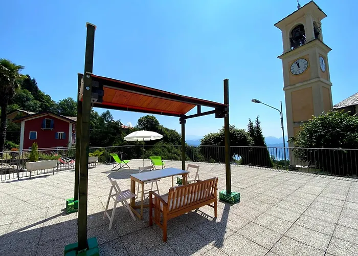 Casa Al Campanile Terrace, Leonardoshome 아파트 트라레고